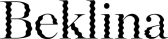 Beklina Affiliate Program