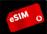 Vodafone eSim MX logo