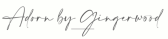 Gingerwood Design Affiliate Program