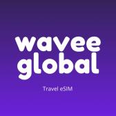 Wavee - Internet Global Logo